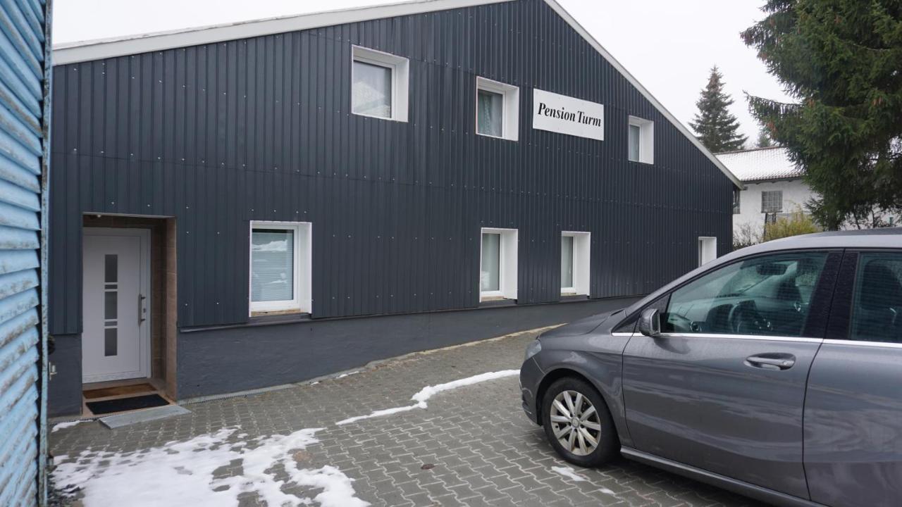 Pension Turm Schonwald  ภายนอก รูปภาพ